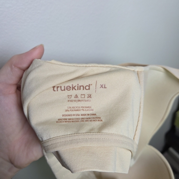 NWOT Truekind® Supportive Comfort Wireless Shaping Bra XL - Picture 4 of 4